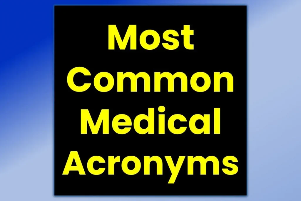 medical-abbreviations-acronyms
